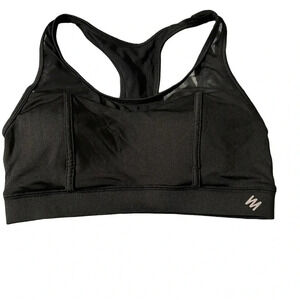 Nicole Miller women's small black sports bra